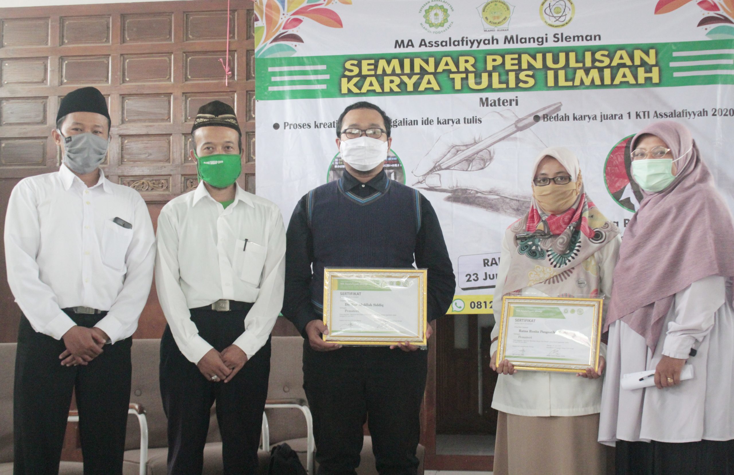 Sukseskan Program Madrasah Riset, MA Assalafiyyah Mlangi Gelar Seminar Penulisan Karya Tulis Ilmiah